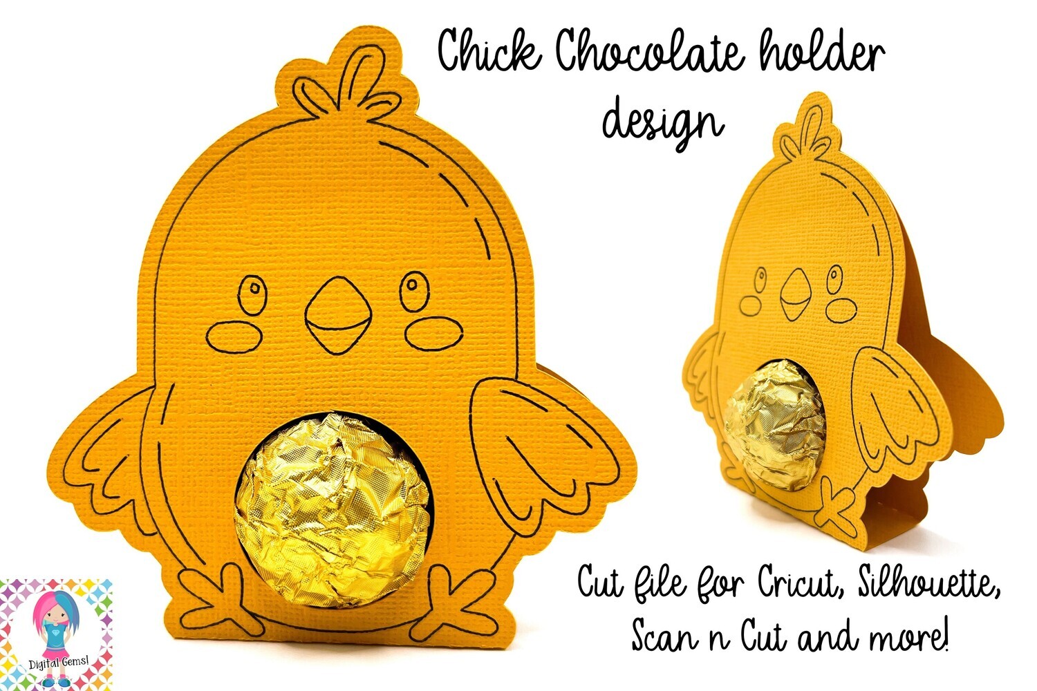 Chick Chocolate holder design