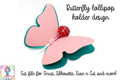 Butterfly lollipop / Sucker holder design
