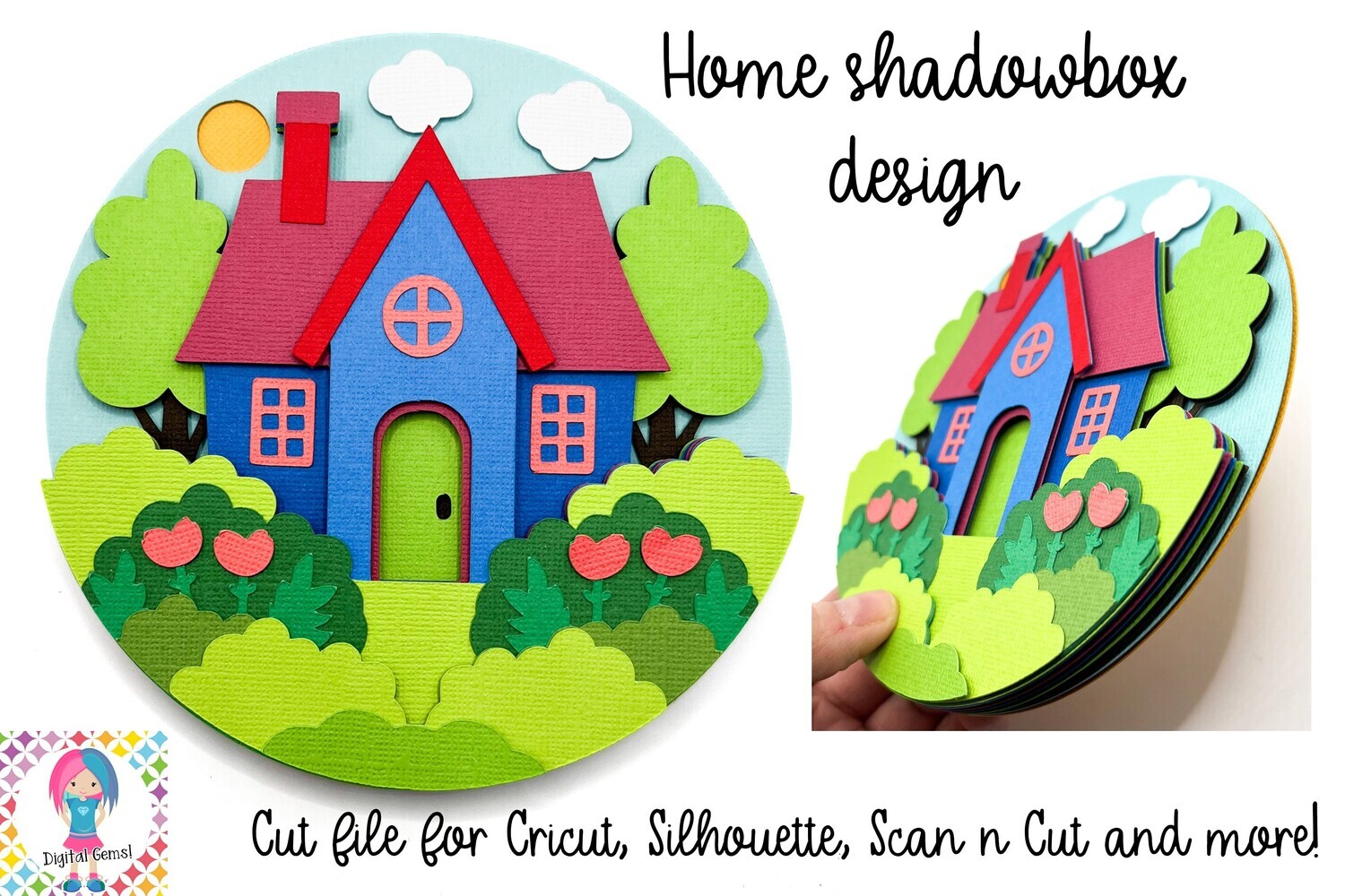 Home 3D Shadow Box Design