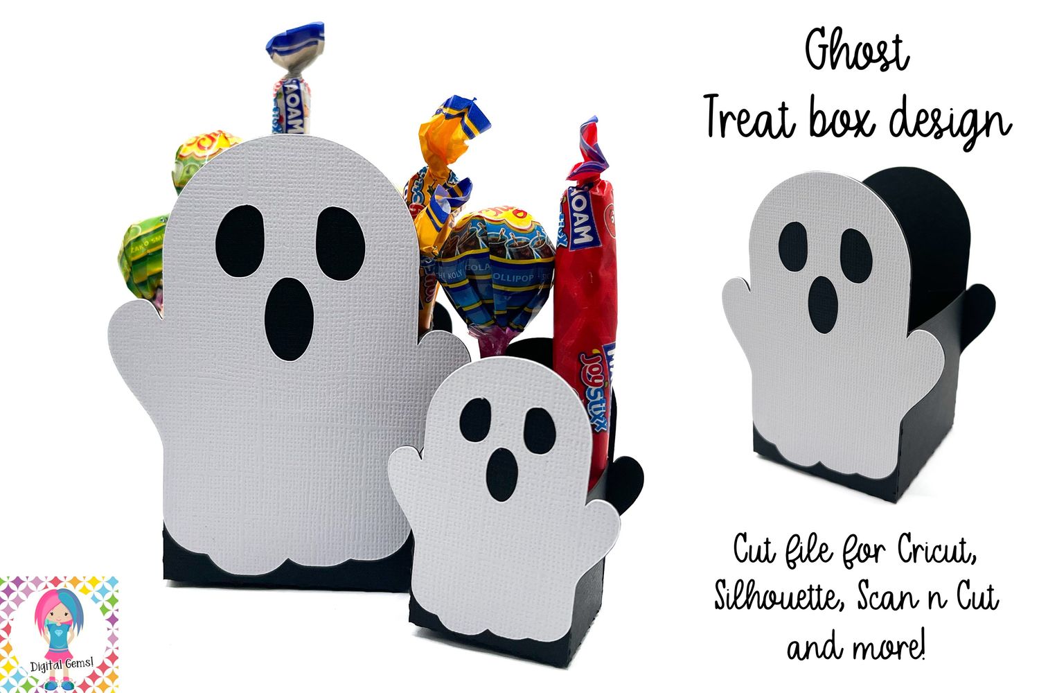 Ghost treat box design
