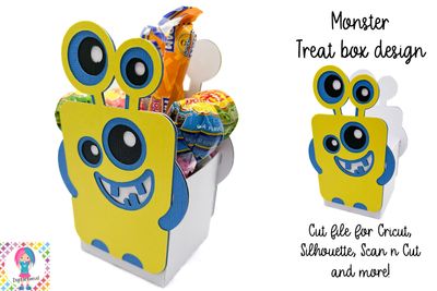 Monster treat box design
