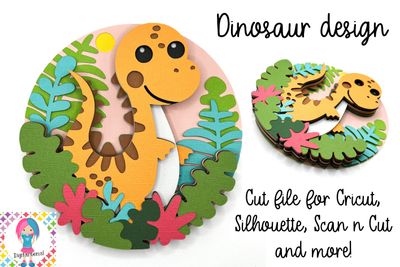Dinosaur 3D Design