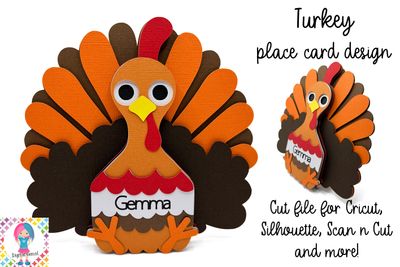 Turkey, Place card design.