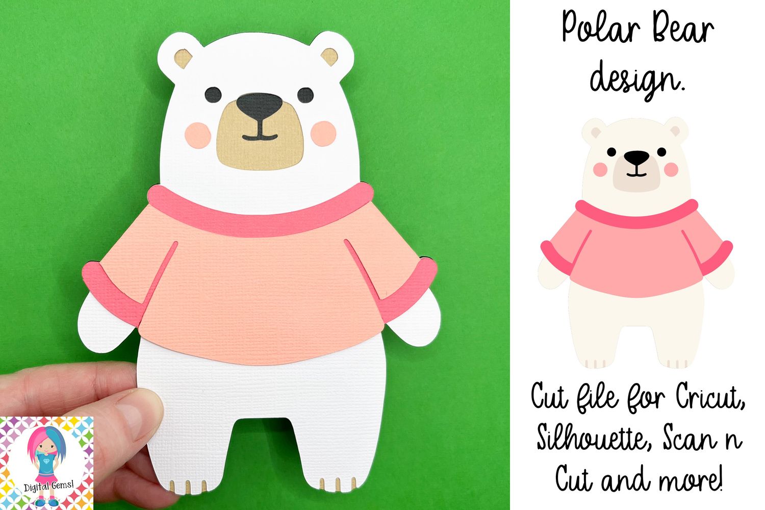 Polar bear design