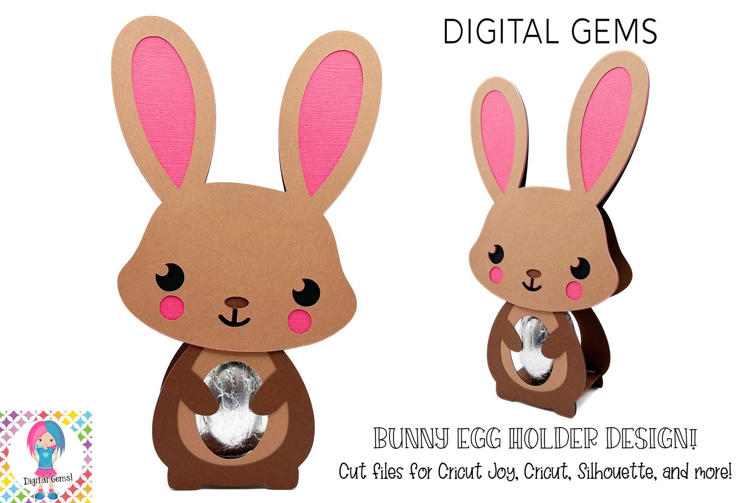 Easter Bunny egg holder design