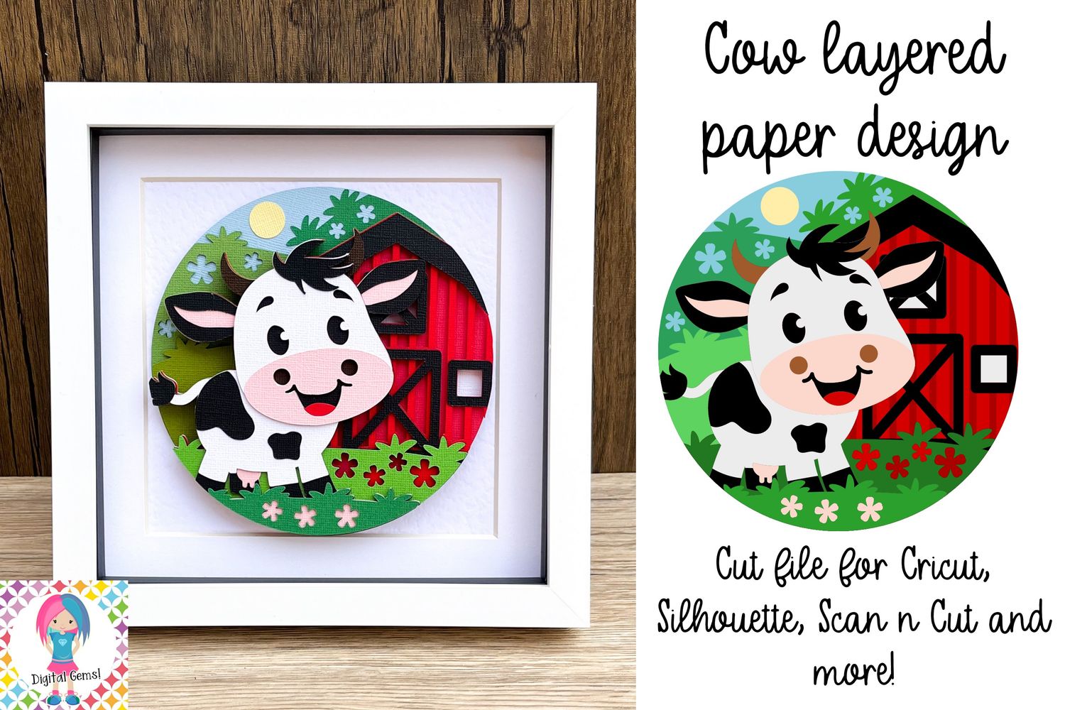 Cow 3D Design