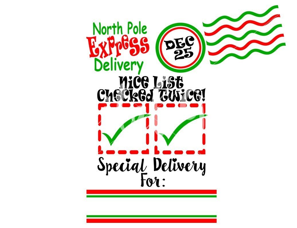 Santa Sack Svg Dxf Eps Png Files