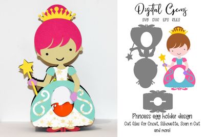 Princess egg holder design