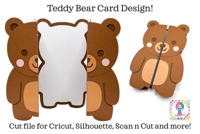 Teddy Bear Card Design
