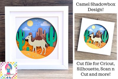 Camel Shadowbox 3D Design