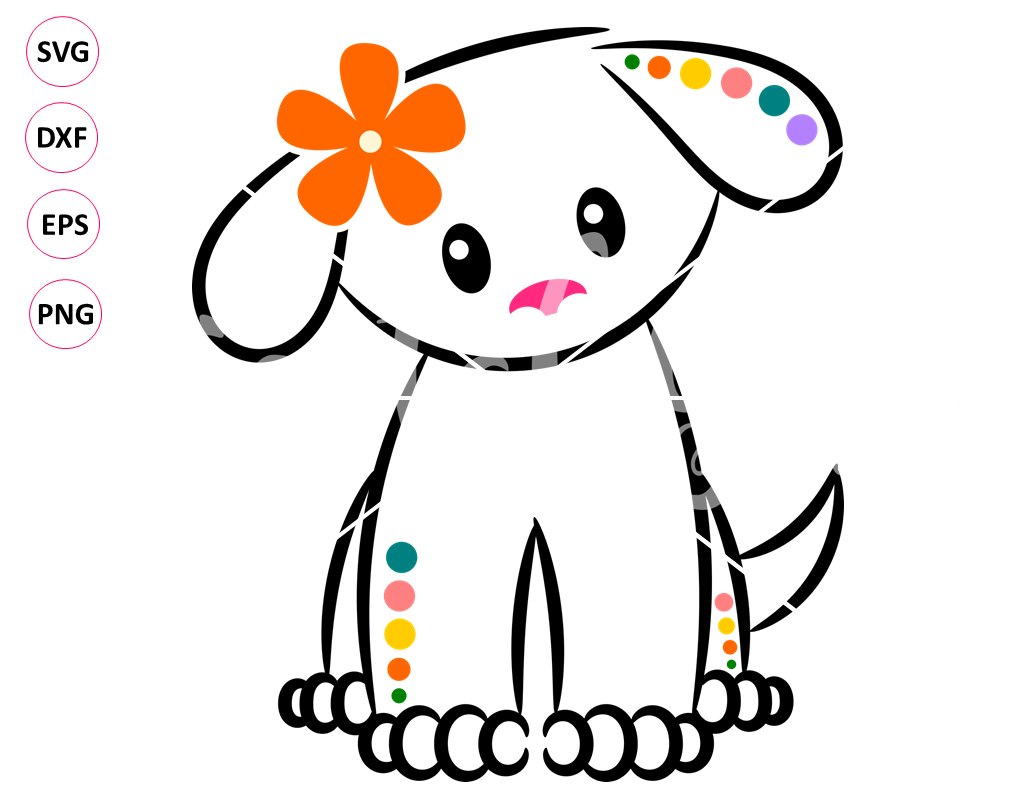 Download Puppy Dog Svg Dxf Eps Png Files PSD Mockup Templates