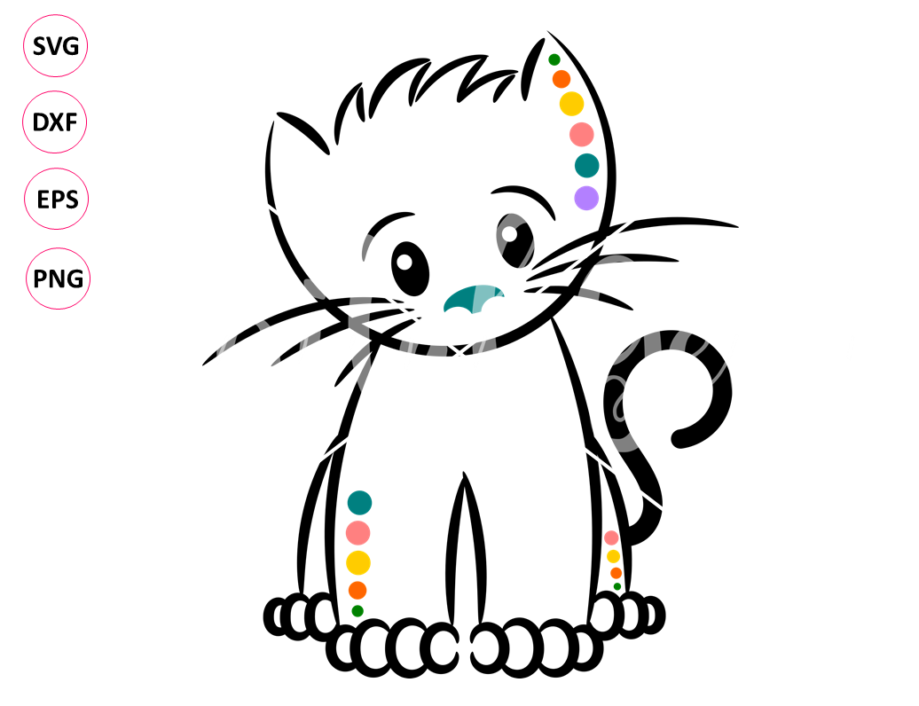 Download Kitten Cat Svg Dxf Eps Png Files Yellowimages Mockups
