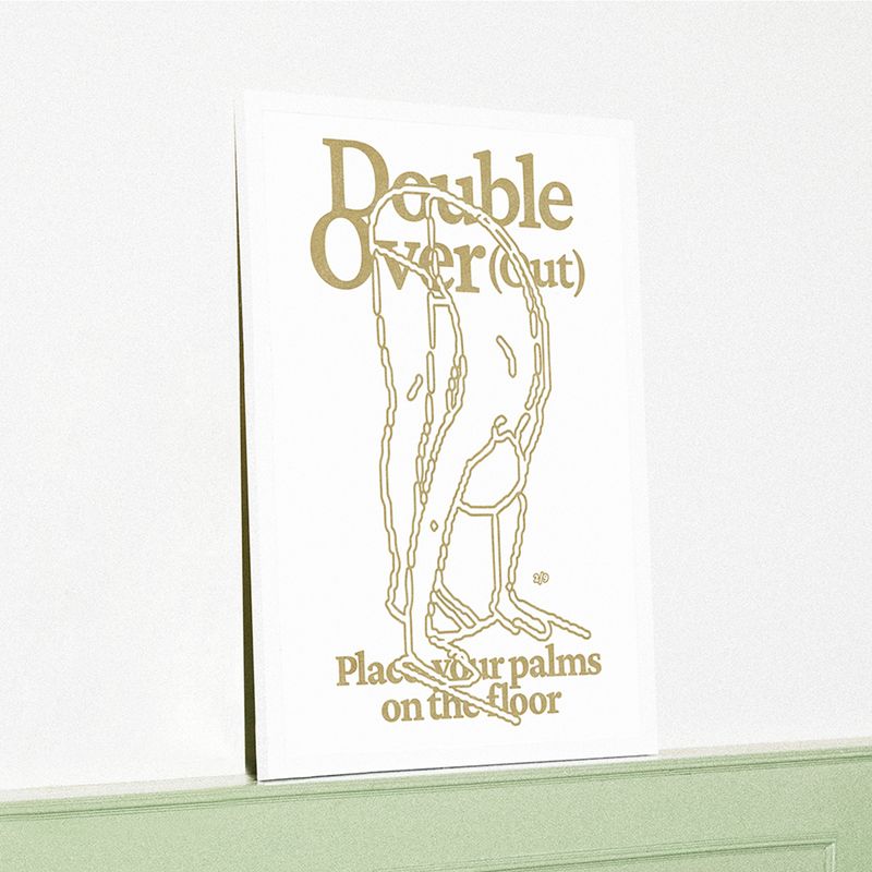 A3 Poster Riso-printing Double Over