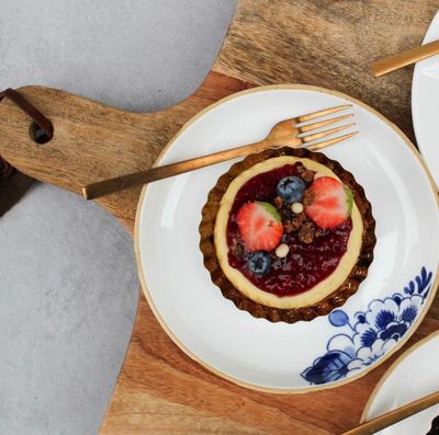 Cheesecake Rood Fruit