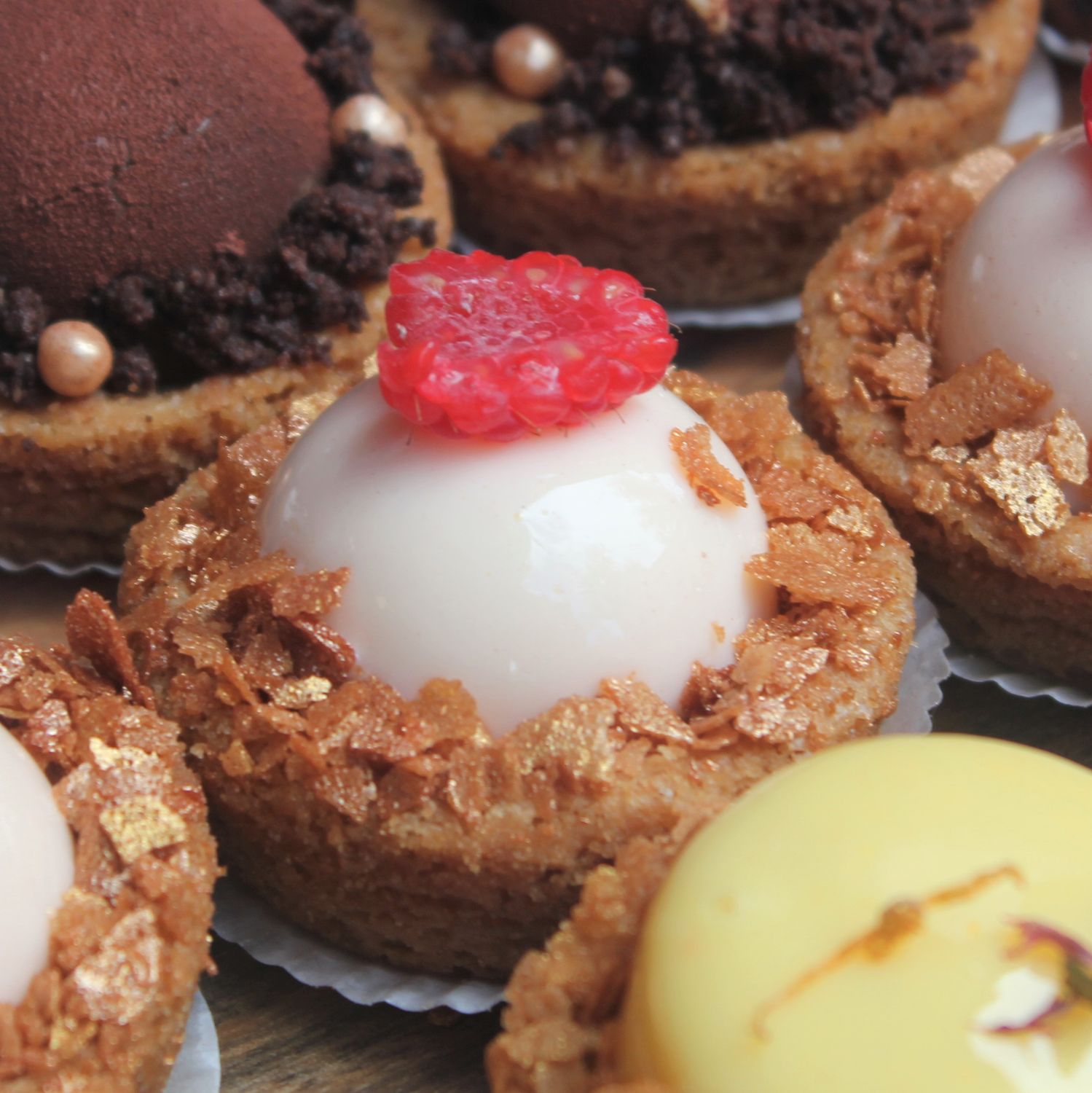 Petit Four: Frambozen Slof