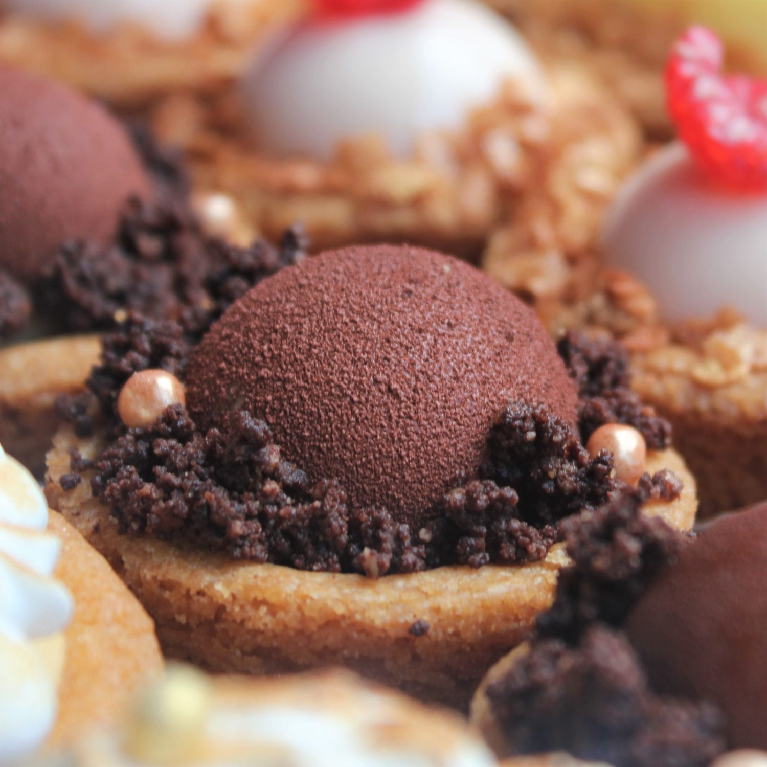 Petit Four: Chocolade Slof