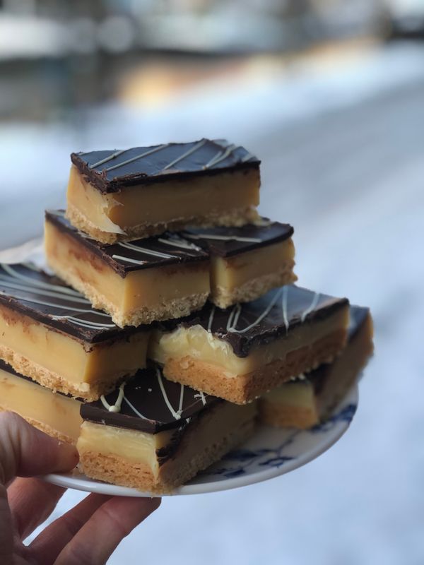 Karamel Shortbread (40 stuks) - Horeca
