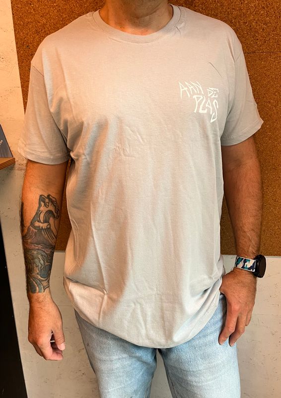 ADP tshirt Turtle Grey - light Green / Adult