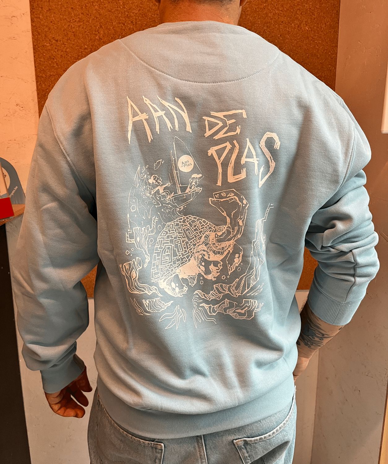 ADP pull turtle baby blue / Adult