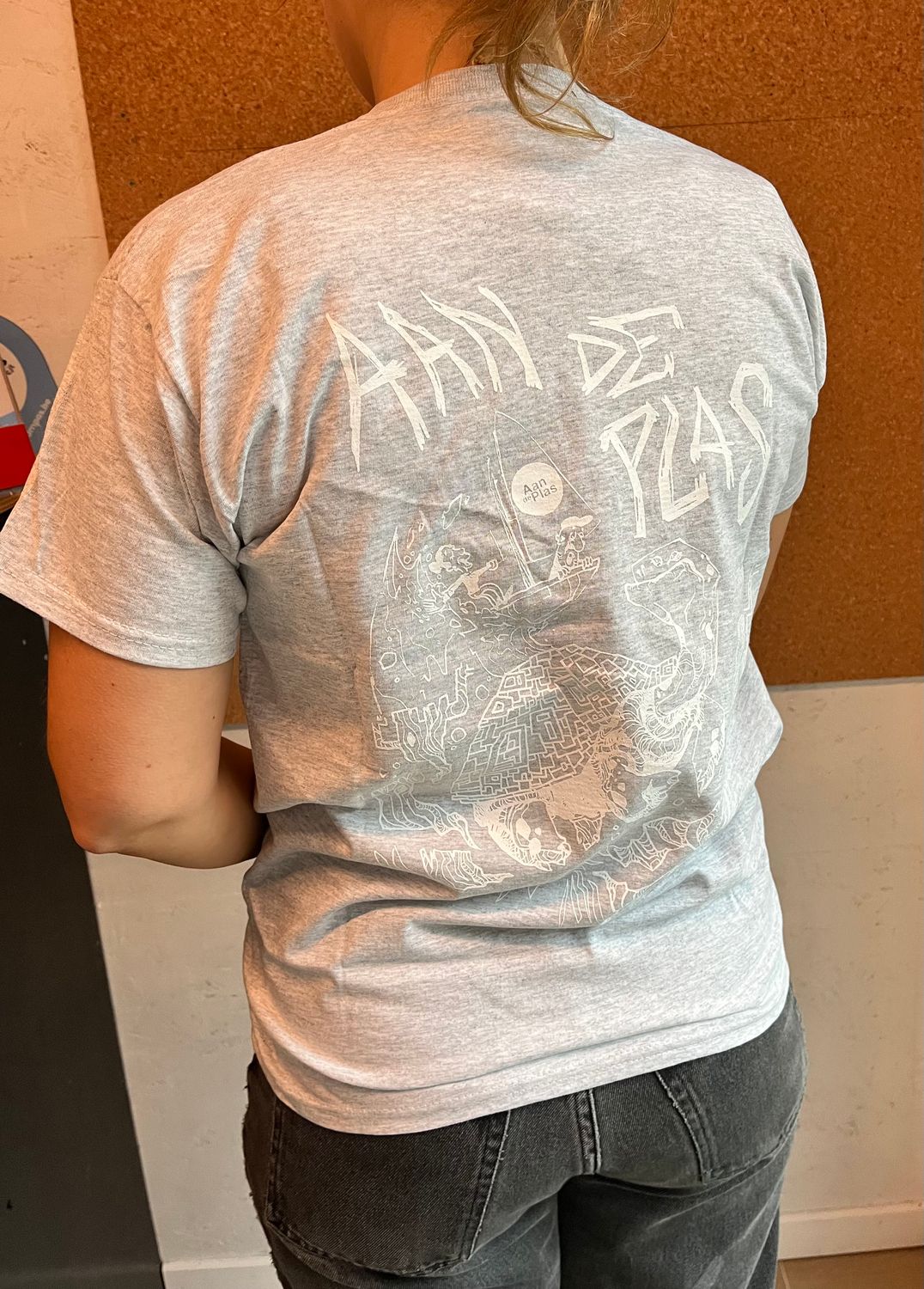 ADP tshirt Turtle grey/white / Kids