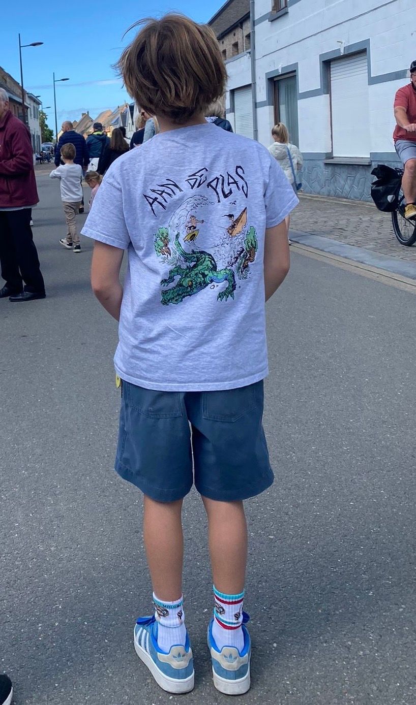 ADP tshirt Dragon grey / Kids