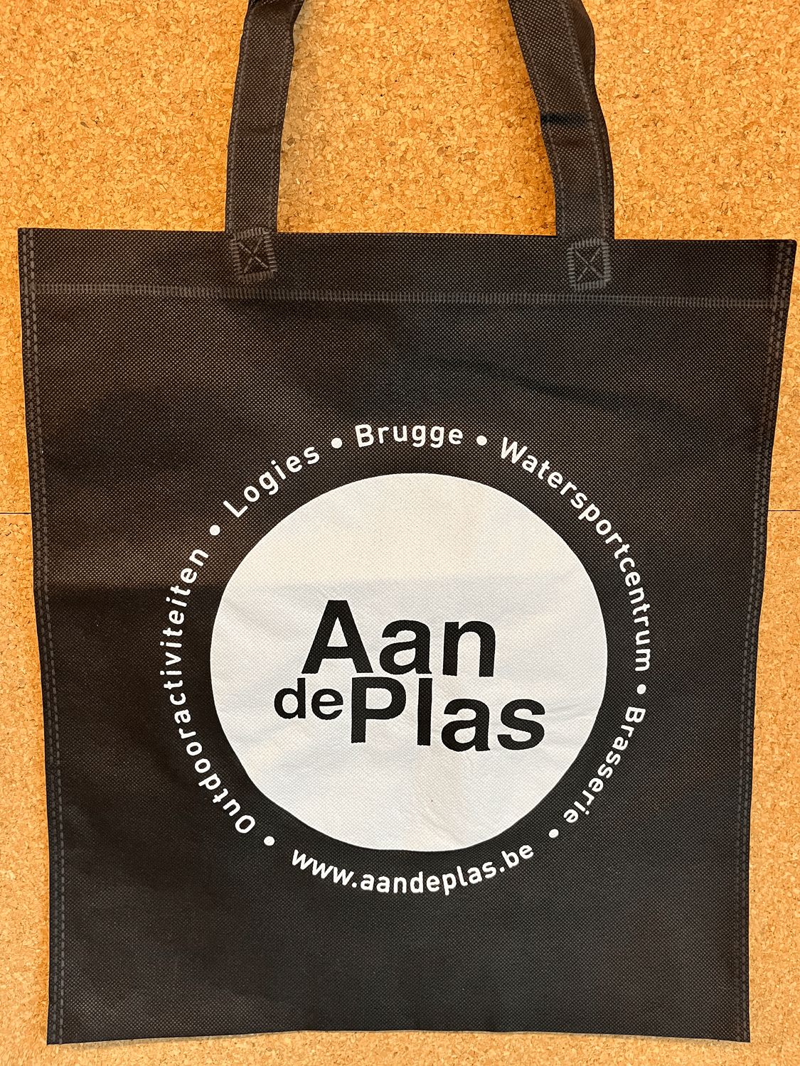 ADP totebag black/white