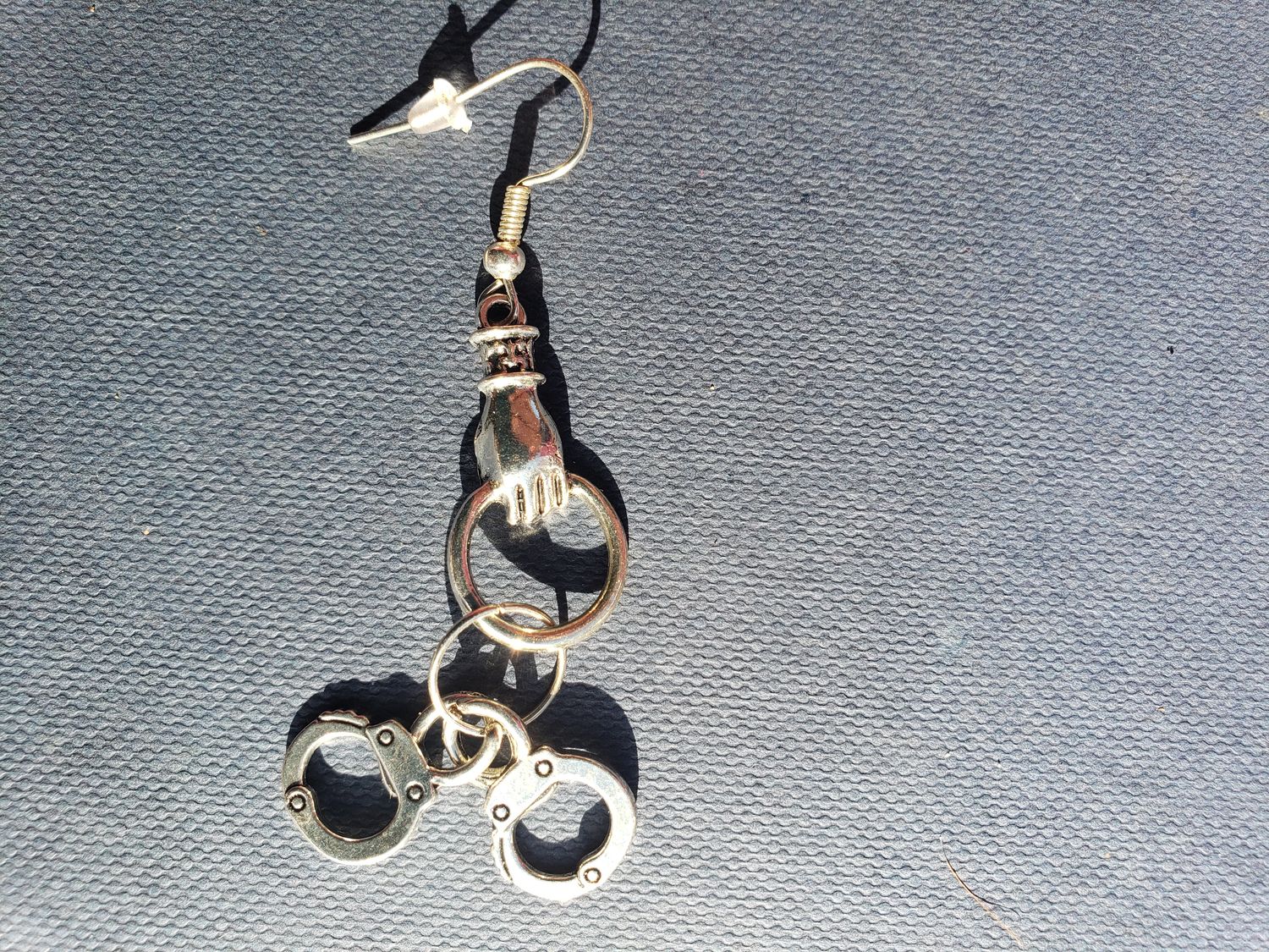 Handcuff earrings