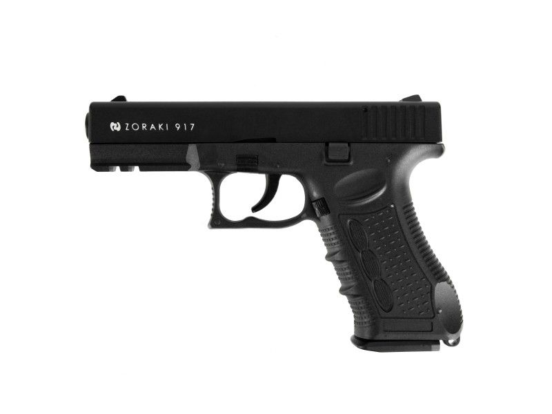 Pistola segnaletica ZORAKI 917 - 9mm P.A.K. - nera opaca
