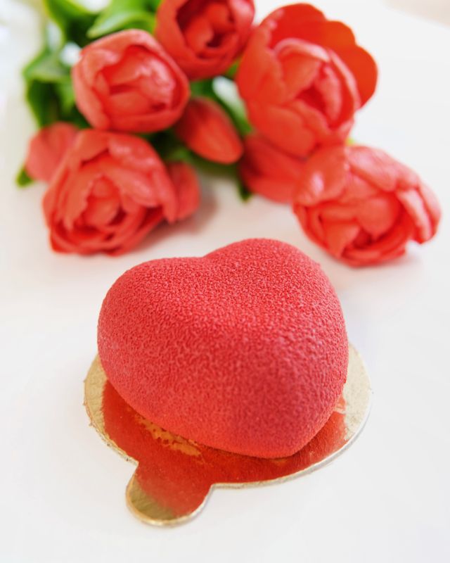 Mousse srdcia (Jahoda)