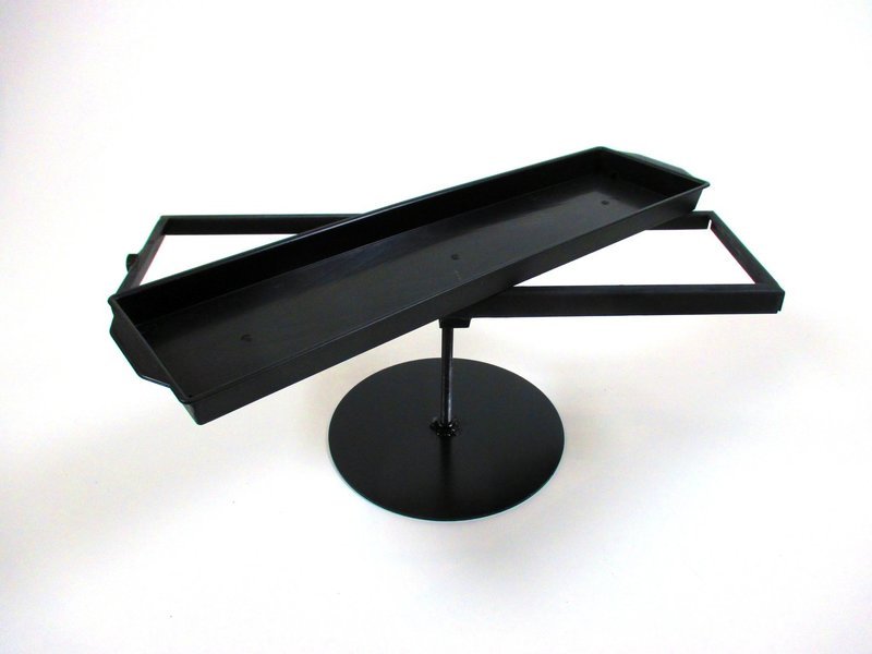 Tray Stand Treble Block 3 way c/w Tray HS Code: 9403200030 Country Of Origin: Ireland