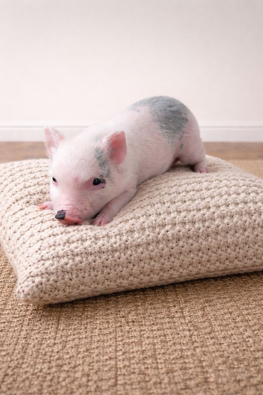 Female Mini Pig (Available 4/20) Female Mini Pig (Available 4/20)