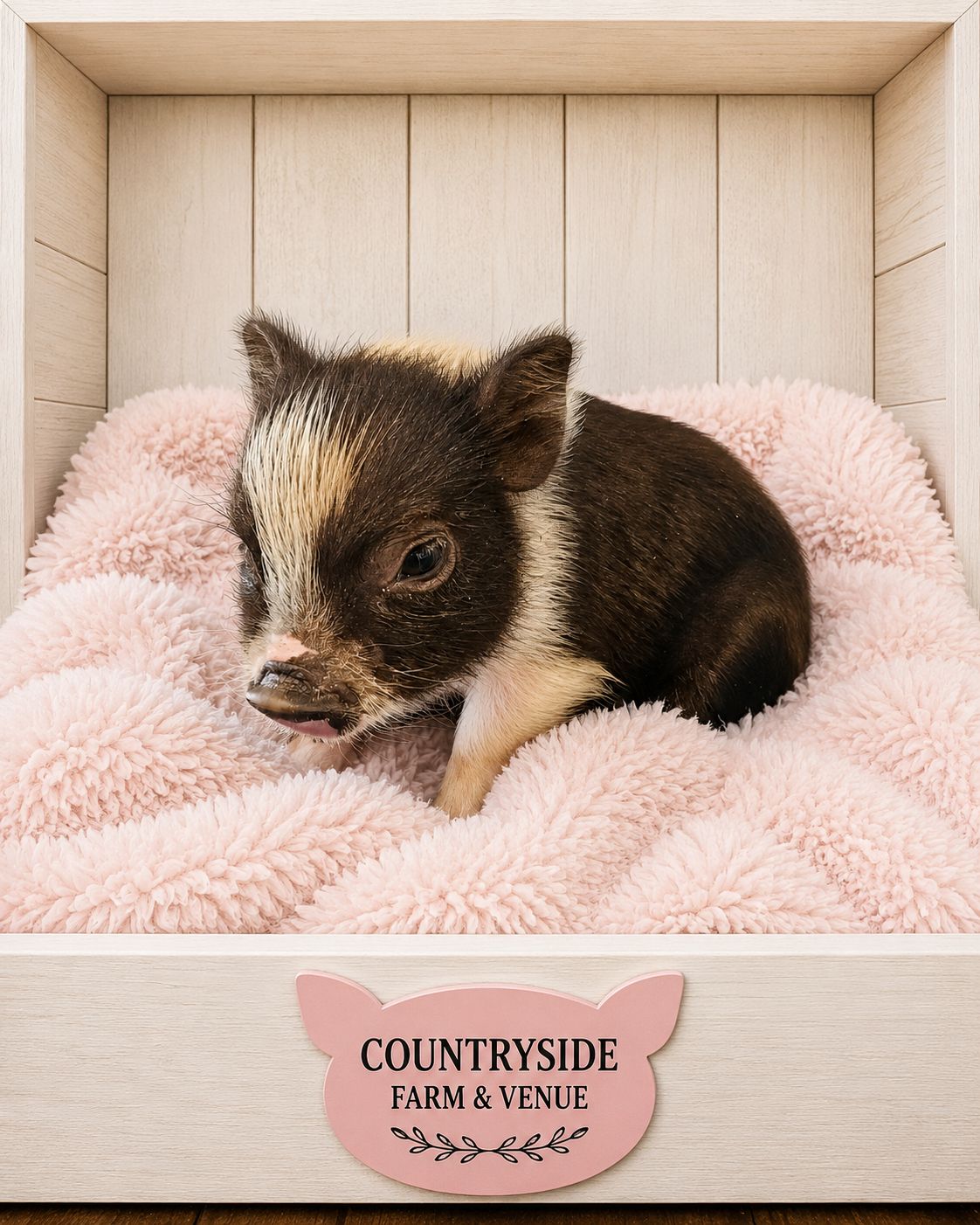 Female Mini Pig (Avail. July 20th) Female Mini Pig (Avail. July 20th)