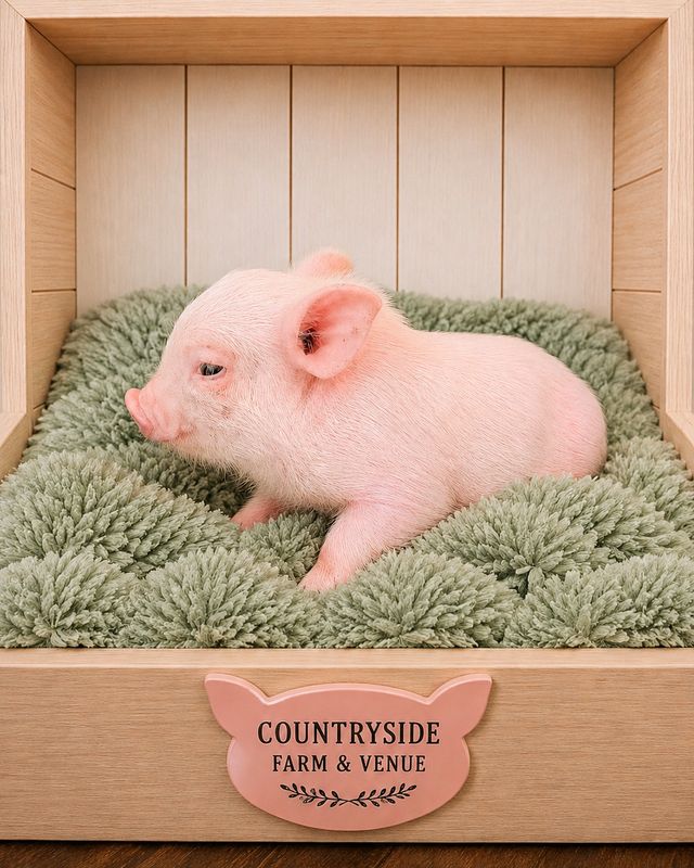 Male Mini Pig (Avail. July 9th) Male Mini Pig (Avail. July 9th)