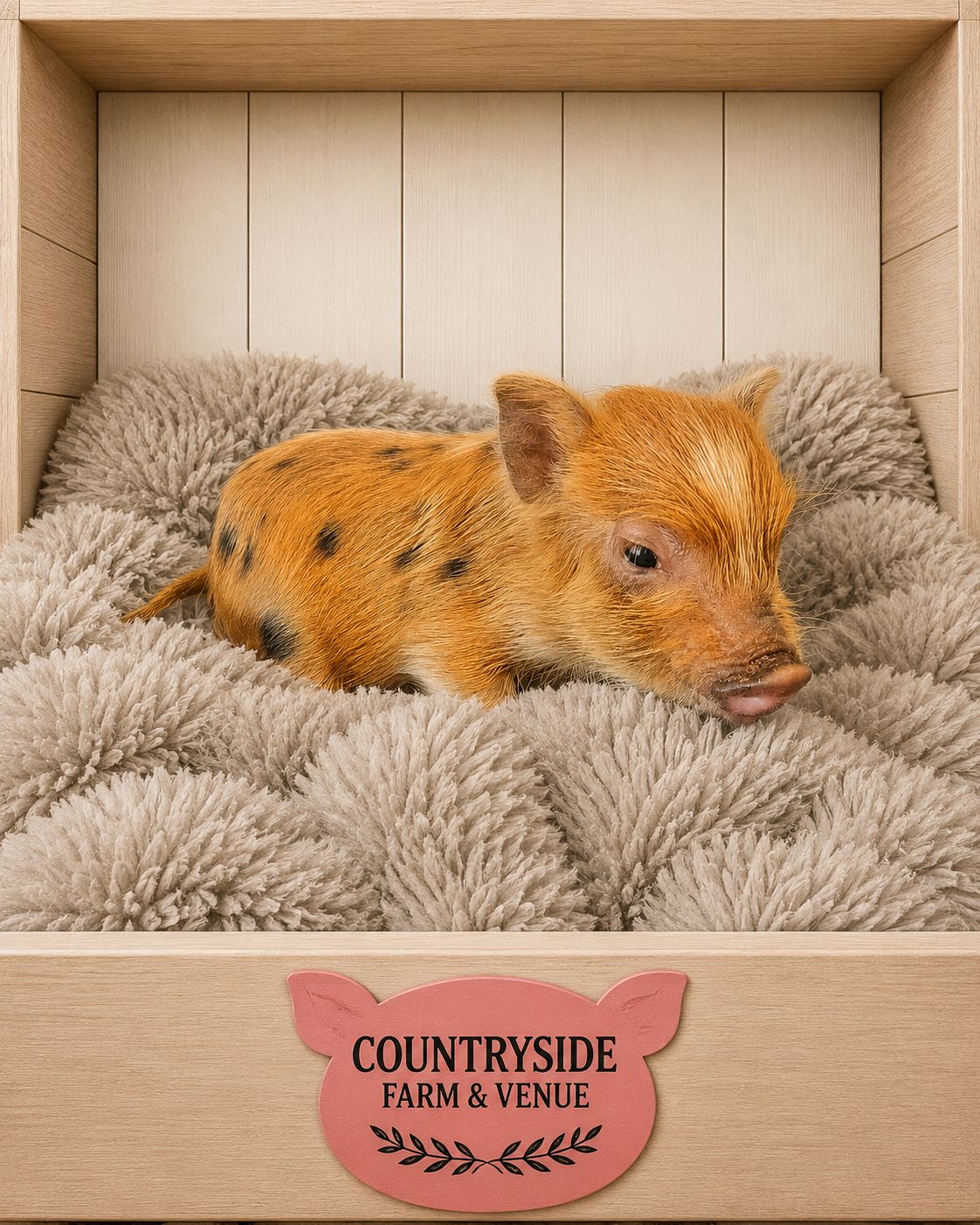 Male Mini Pig (Avail. July 9th)