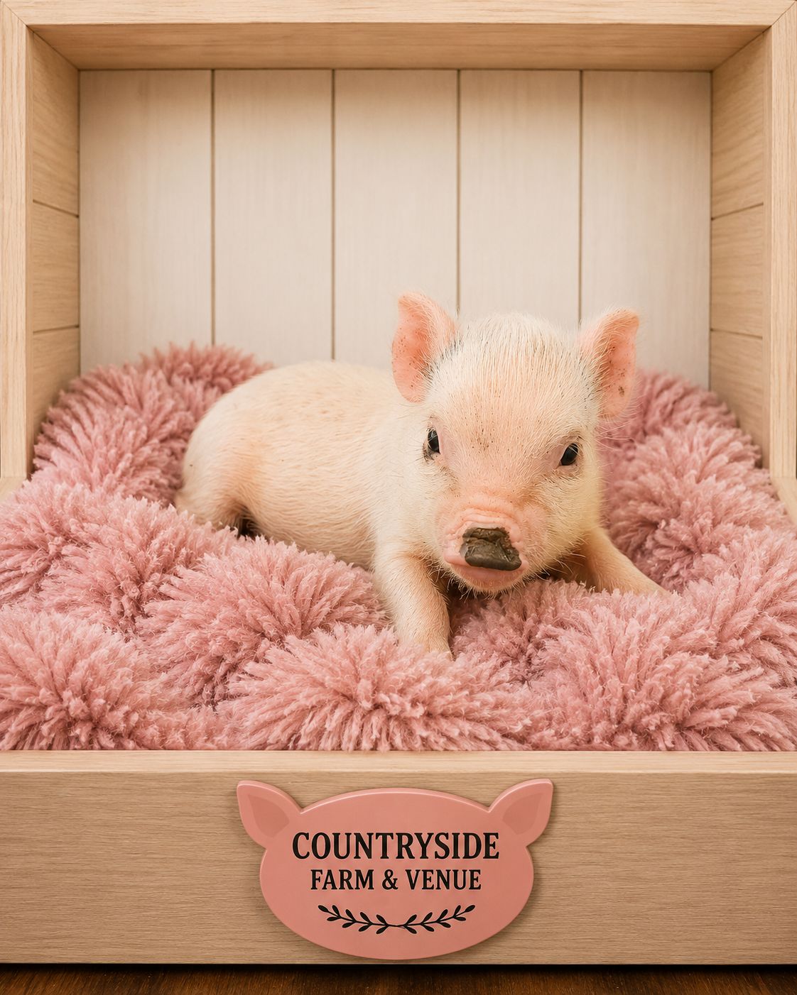 Female Mini Pig (Avail. July 9th) Female Mini Pig (Avail. July 9th)