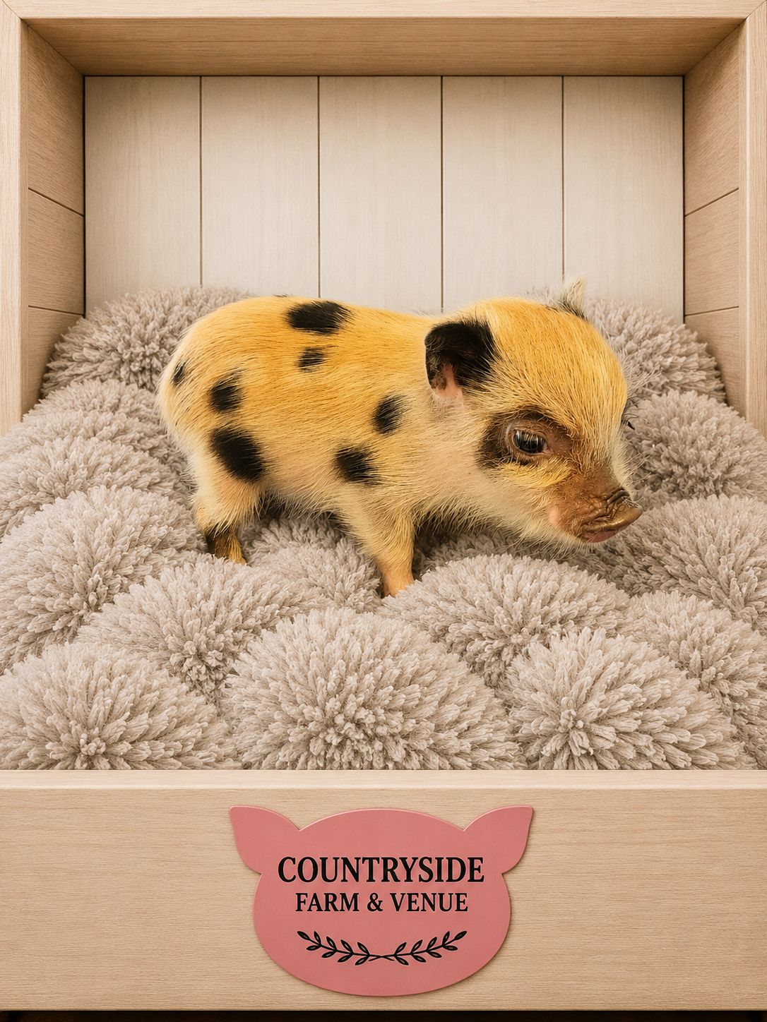 Male Mini Pig (Avail. July 9th) Male Mini Pig (Avail. July 9th)