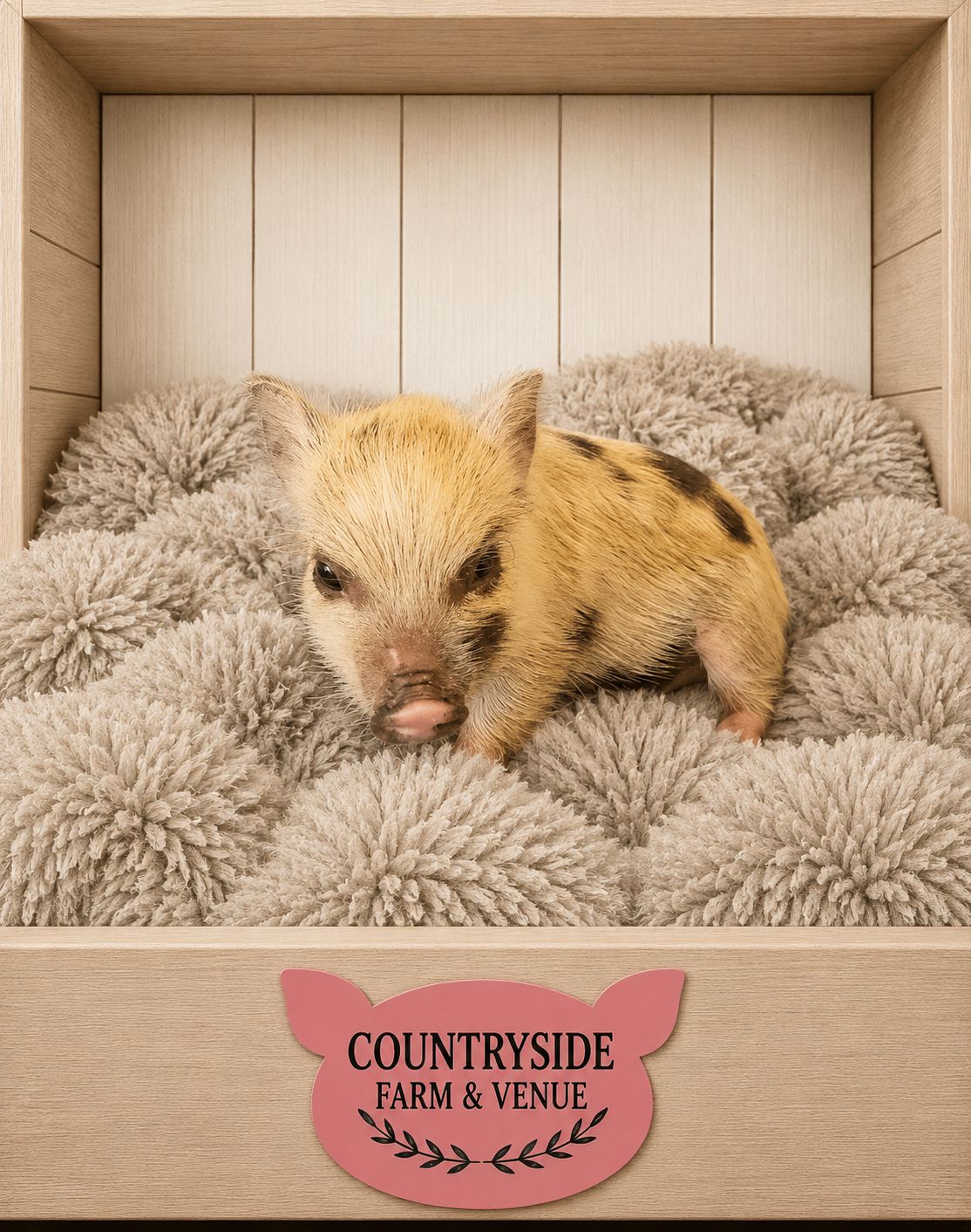 Male Mini Pig (Avail. July 9th) Male Mini Pig (Avail. July 9th)