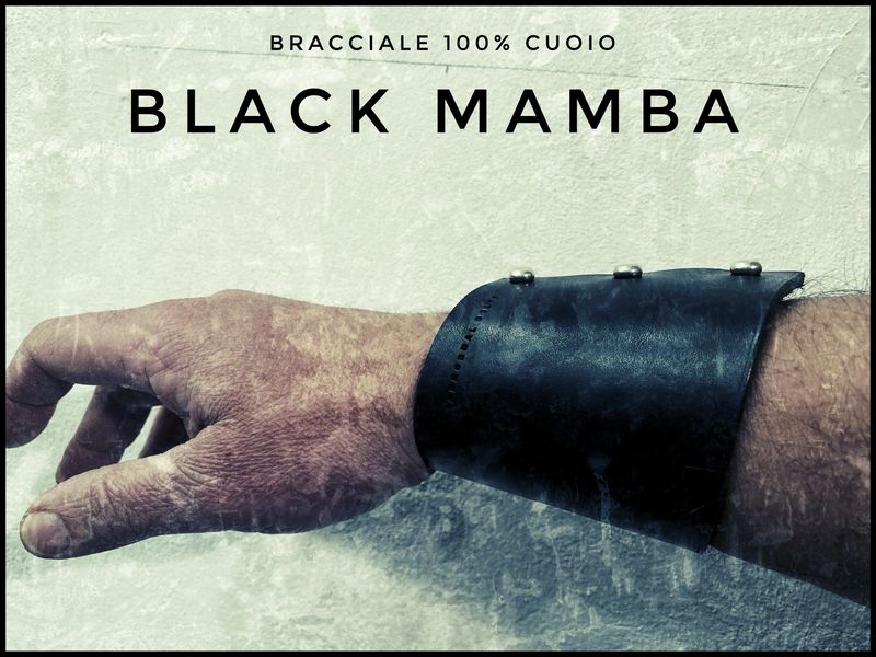 Bracciale BLACK MAMBA