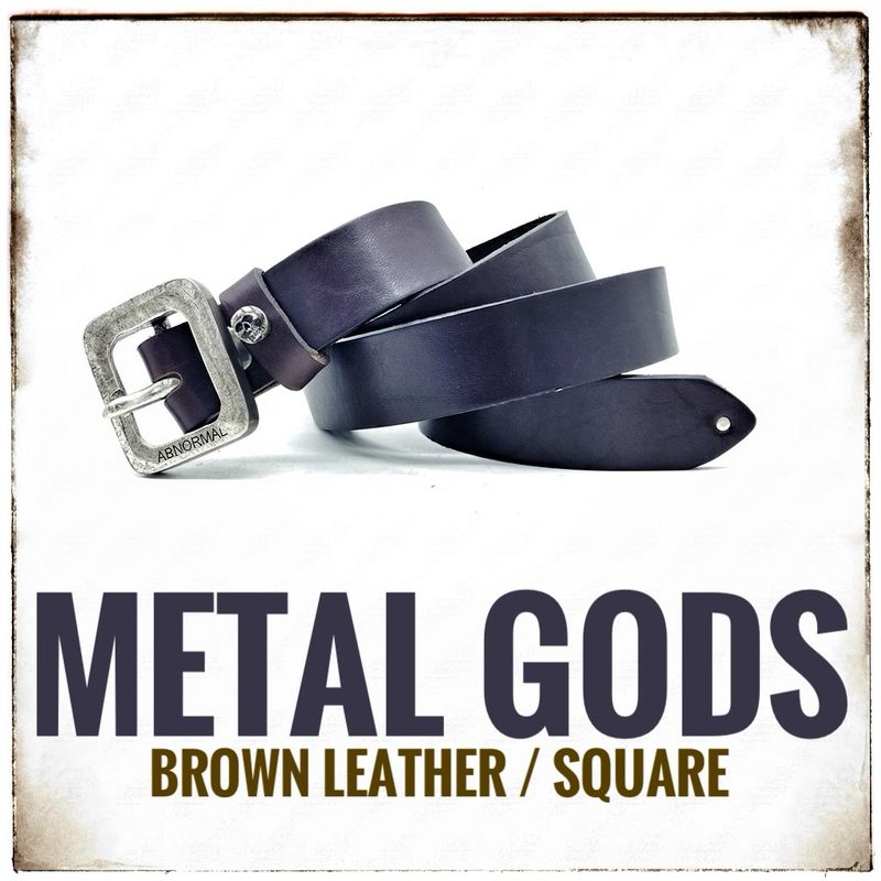 METAL GODS / Brown - Square