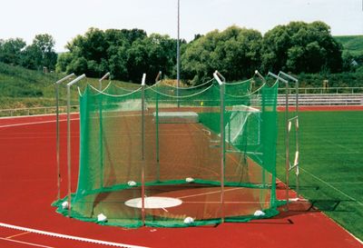 Diskus-Hammerwurf-Schutzgitter Diskus-Hammerwurf-Schutzgitter