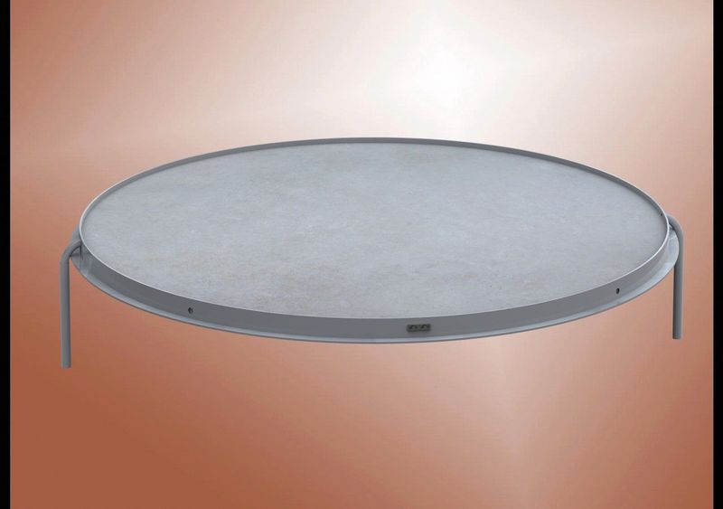 Diskusring mit eingegossener Betonplatte Diskusring mit eingegossener Betonplatte