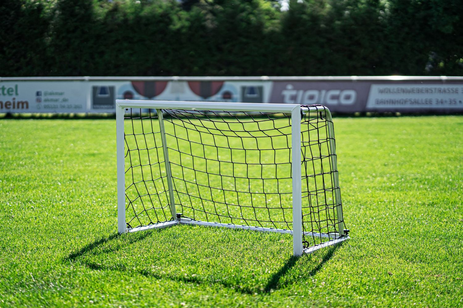 Mini-Fußballtor aus Aluminium klappbar