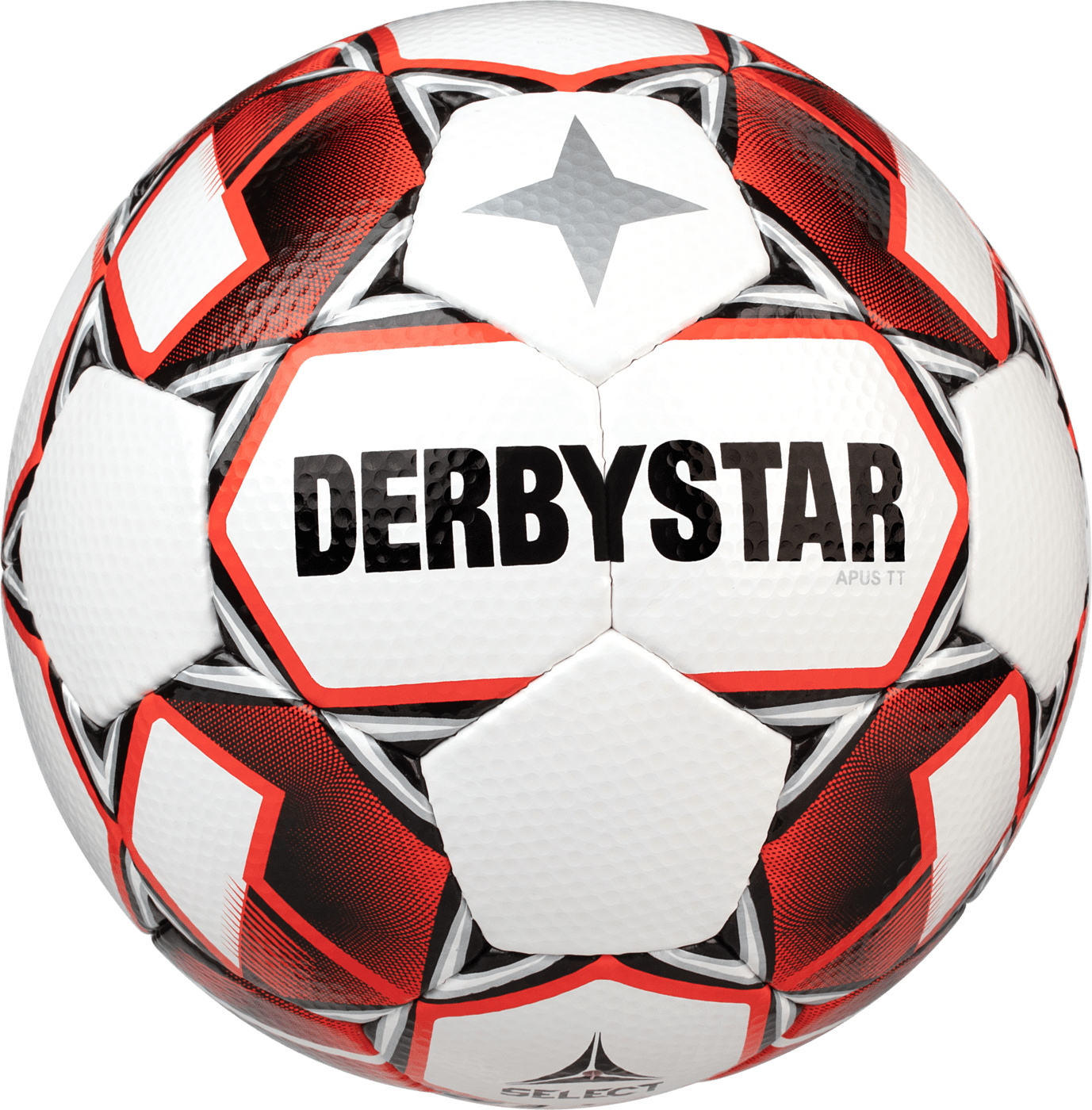 Derbystar® Fußball Apus TT Farbe 5er Set - verschiedene Ausführungen, Farbe: rot