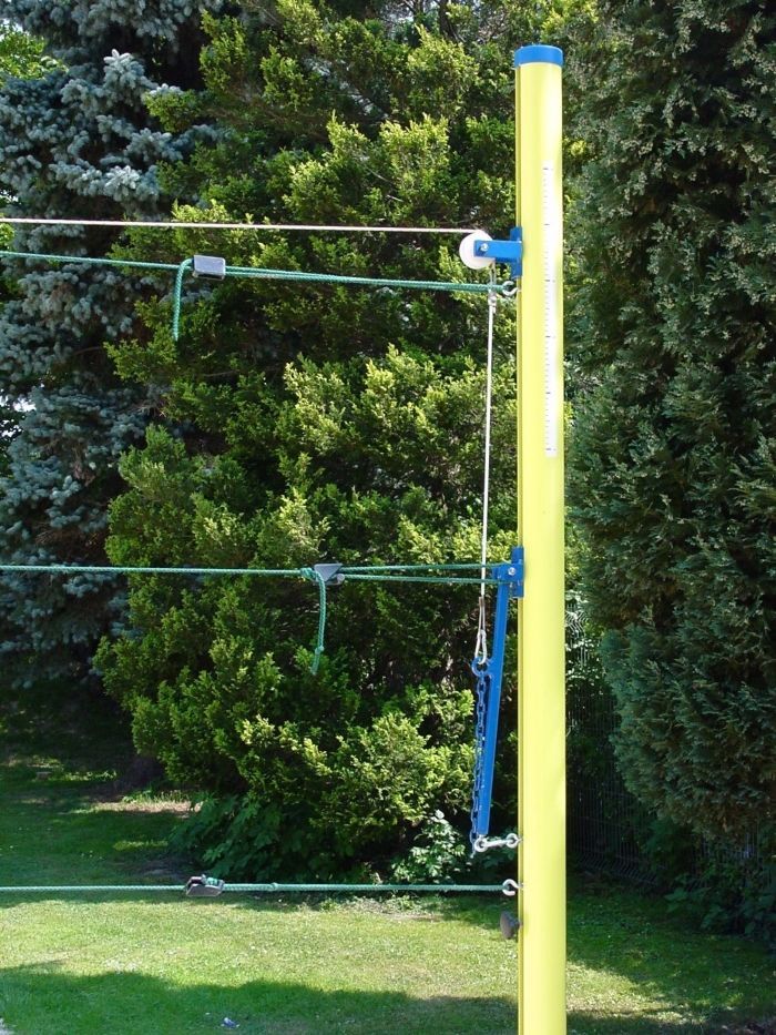 Beachvolleyballpfosten aus Aluminium