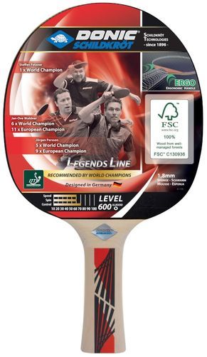 Donic-Schildkröt® Tischtennisschläger Legends 600 FSC Donic-Schildkröt® Tischtennisschläger Legends 600 FSC