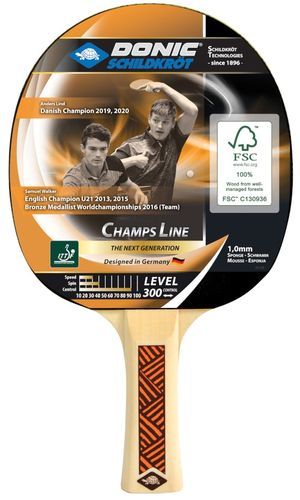 Donic-Schildkröt® Tischtennisschläger Champs Line 300 Donic-Schildkröt® Tischtennisschläger Champs Line 300