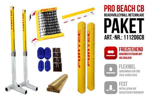 Funtec Netzanlage Pro Beach CB Funtec Netzanlage Pro Beach CB