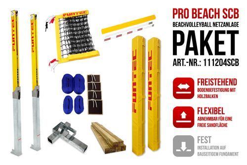 Funtec Netzanlage Pro Beach SCB Funtec Netzanlage Pro Beach SCB