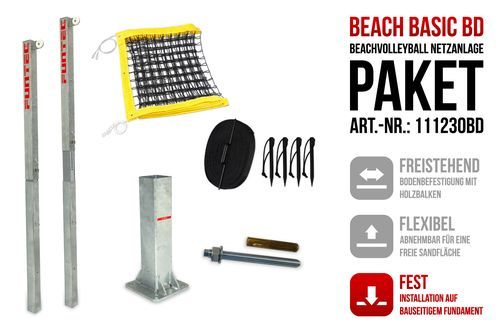 Funtec Netzanlage Beach Basic BD Funtec Netzanlage Beach Basic BD