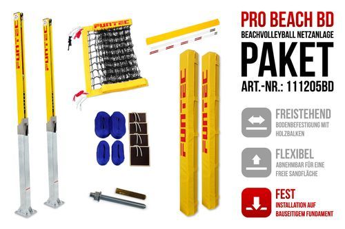 Funtec Netzanlage Pro Beach BD Funtec Netzanlage Pro Beach BD